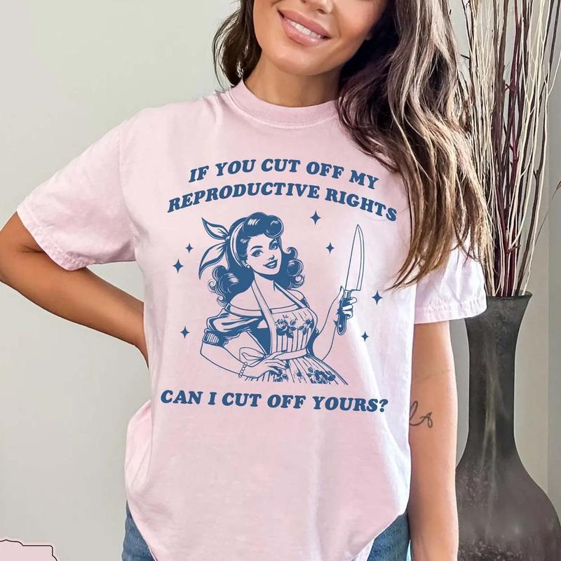 Reproductive Rights Shirt, Feminist Pro Choice Roe Your Vote Tshirt, Leftist Liberal Democrat Gift, Womens Anti MAGA Activist Protest Tee