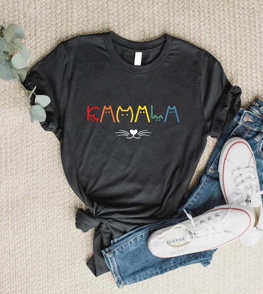 Harris Walz 2024 Kamala Cat Shirt, Kamala Harris Sweatshirt, Kamala For The People, Vice President Democrat T-Shirt