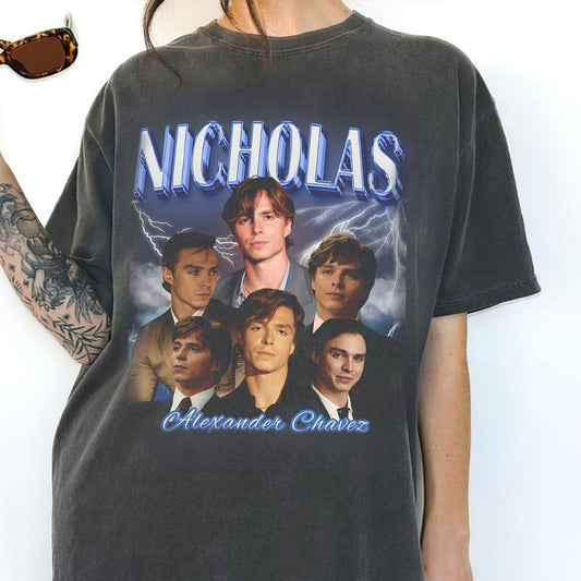 Nicholas Alexander Chavez I Love My Boyfriend Vintage Tee, Nicholas Chavez Design Fans Unisex, In Love Criminal Menendez Brothers Shirt