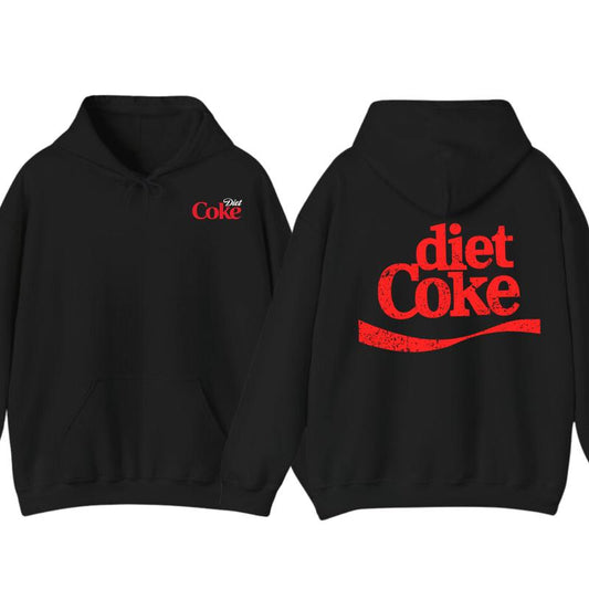 Vintage Diet Coke Hoodie, Coke Gifts for Caffeine Addicts Soda lover shirt, Coca Cola Present for Mom Unisex