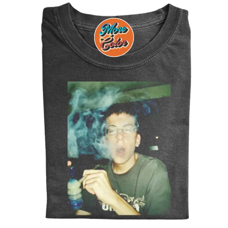 Mclovin Smoking Graphic Unisex Shirt, Cotton Unisex T-shirt, Crew Neck, Size S- 4xl, Menswear Top, Womenswear Top Underwear Streetwear