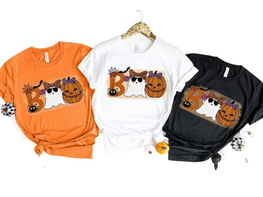 Boo Ghost Halloween Shirt - Cute And Spooky T-Shirt, Gift For Fall Halooween 2024