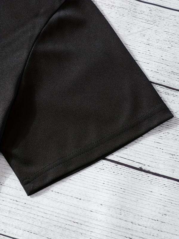 Men's Bull Head & Letter Print Round Neck Graphic Tee,Â Graphic Tees for Men, T Shirts for Men, Regular Fit Casual Short Sleeve Crew Neck T-shirt, Fash