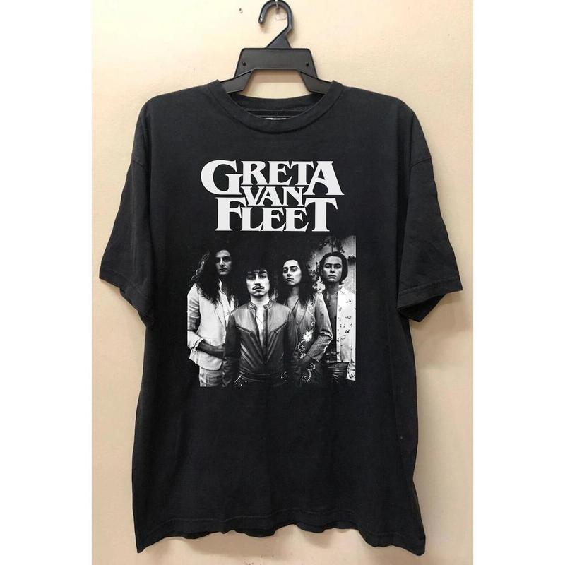Vintage Band Greta Van Fleet Rock, Greta Van Fleet Tour 2024 Tshirt, Classic 90s Greta Van Fleet Shirt, Greta Van Fleet Starcatcher Tour - Unisex T-Sh