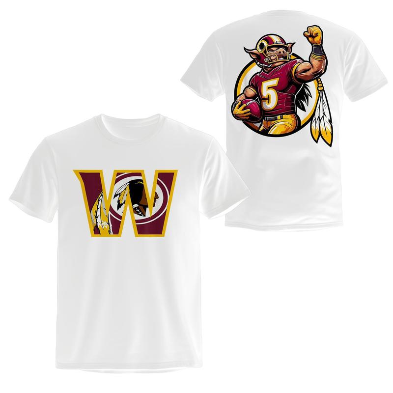 Washington Football Feather Shirt, Washington Vintage Sweatshirt ,Washington Crewneck Commander Sweater,Washington Fan Gift,Washington