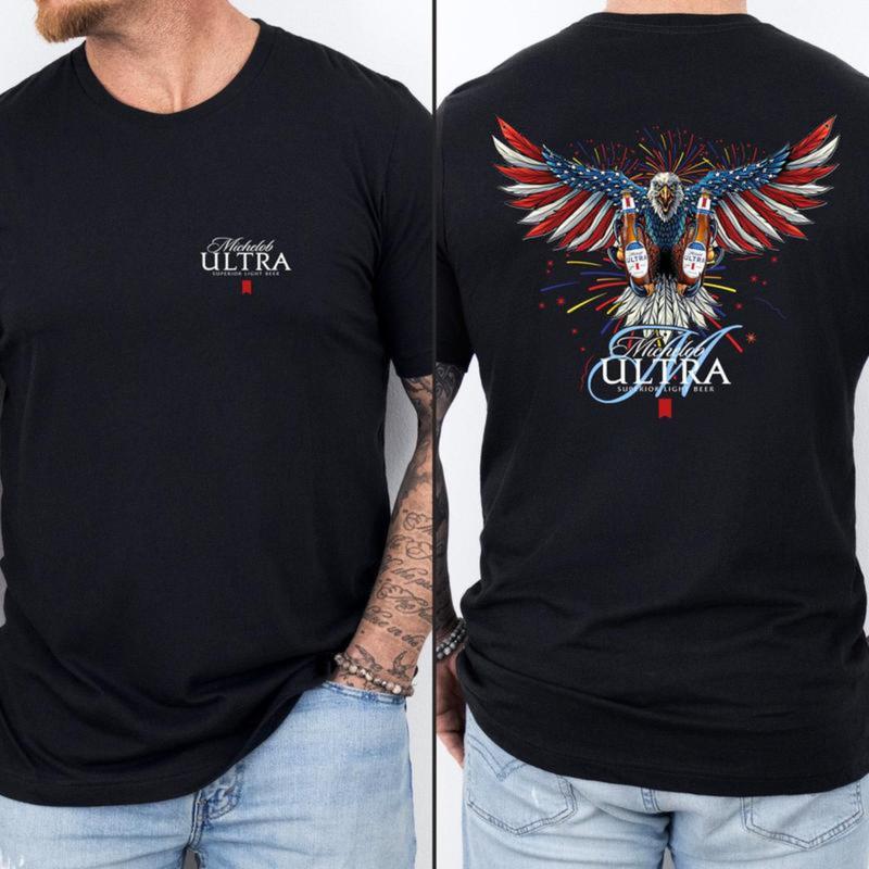 Michelob Ultra Superiro Light Beer Egale 2 Sides T-shirt, Michelob Ultra Unisex T-shirt Full Color For Men, For Women
