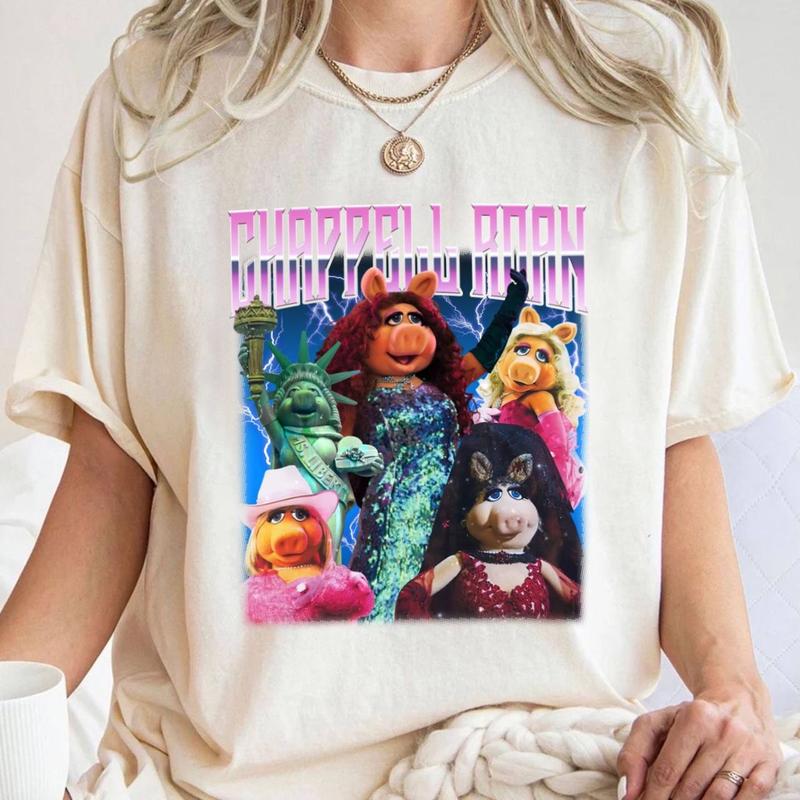 Vintage chap retro piggy Tshirt Sweatshirt Hoodie