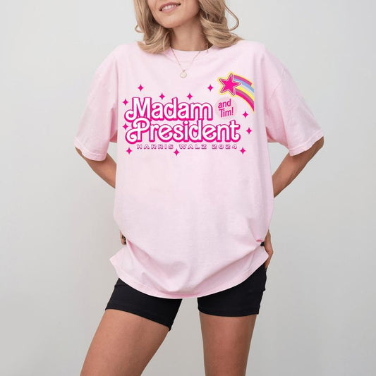 H4rris W4lz 2024 Shirt, K4m4la H4rris Shirt, President, Let's Finish The Job Shirt Casual Collar Comfort Cotton Fabric Top