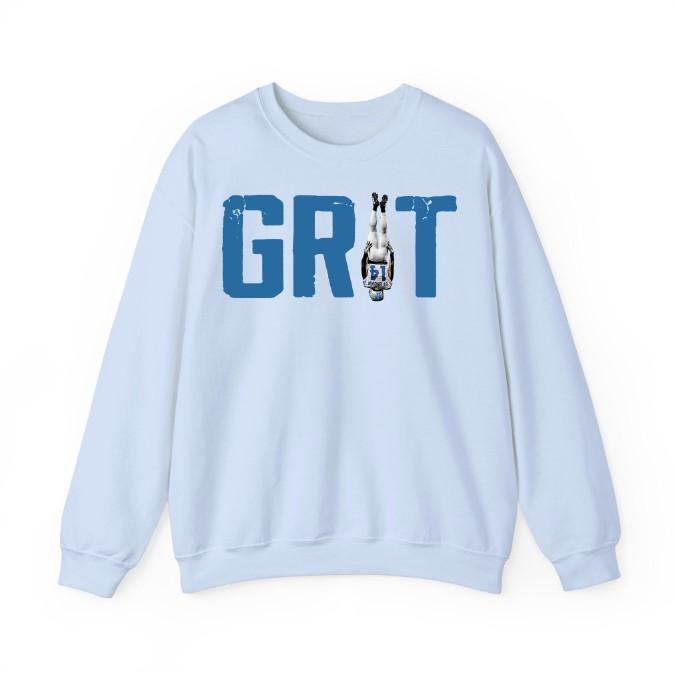 GRIT Amon-Ra St Brown Sweatshirt, Detroit Football Crewneck, Game Day Amon-Ra St Brown Shirt