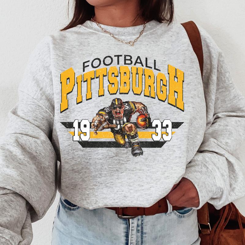 Unisex Pittsburgh Vintage Football Sweatshirt, Penn State Nittany Lions Football NCAA Sweatshirt, Pitt Panthers Football NCAA Sweatshirt, West Virgini