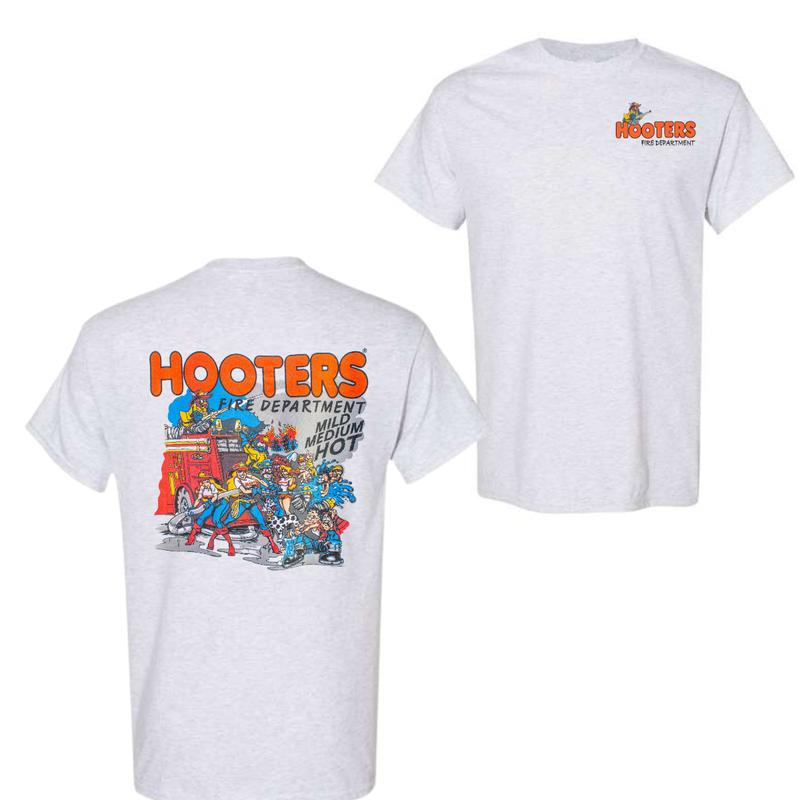 Hooters Fire Department T-Shirt, Shirt For Womens, Mens