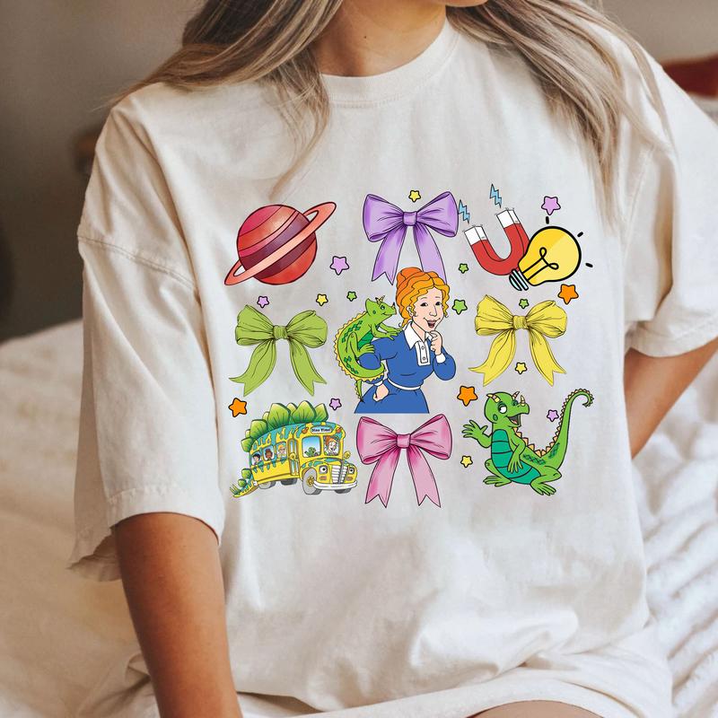 Ms.Frizzle The Eras Tour Teacher shirt, Miss Frizzle Shirt, Magic School Bus Shirt, Children's Book Teacher Shirt, Book Lover Shirt, I Still Read Chil
