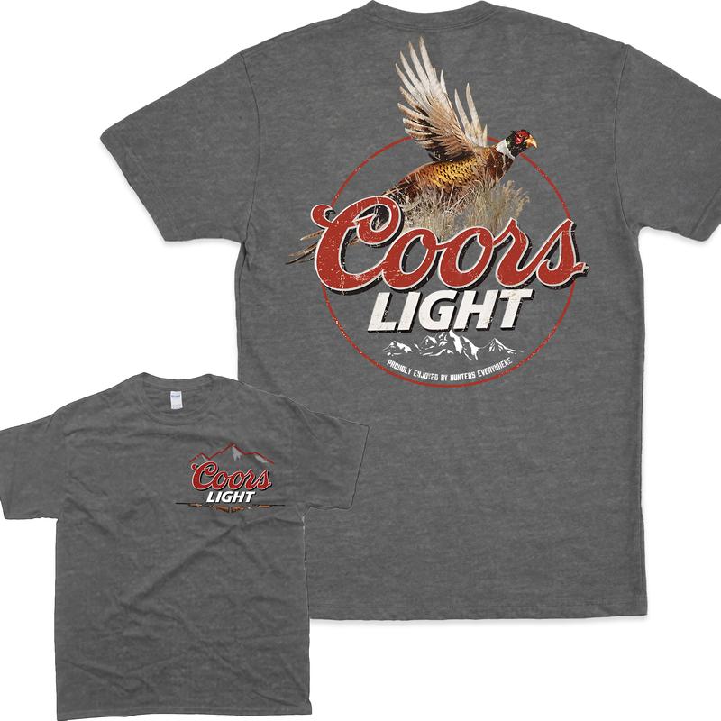 [Sale Up To 65%] Coors Light Pheasant T-Shirt, Full Color, Hoodie, Sweatshirt, T-Shirt, For Men, For Women