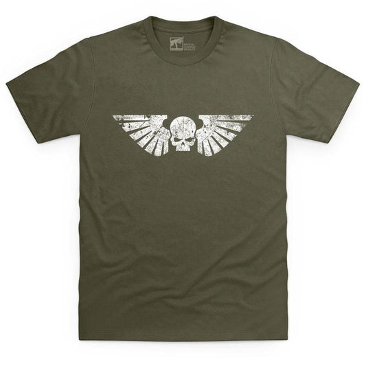 Astra Militarum Battleworn Insignia T Shirt - WARHAMMER MERCH