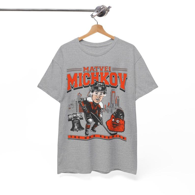 Matvei Michkov Bobblehead Flyers Hockey Shirt