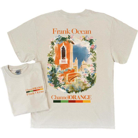 CHANNEL ORANGE Front & Back Design Short Sleeve Shirt  blond album  music gift  vintage style tee  y2k  Trends Original Design For Men