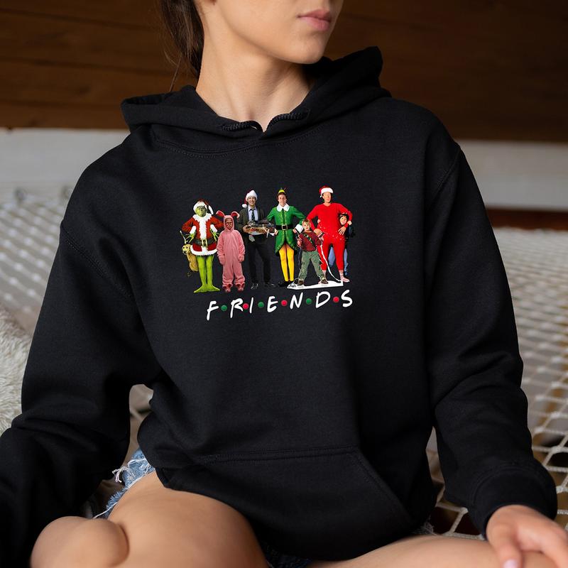 Christmas Movie Characters Crewneck Sweatshirt, Hoodie, T-shirt, Cute Christmas Gifts
