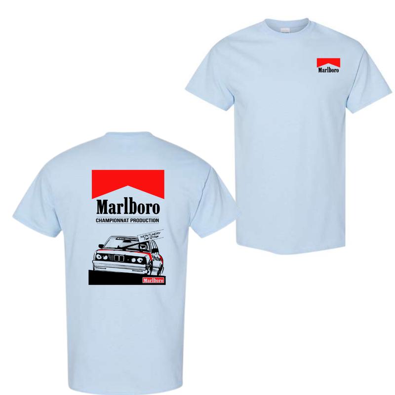 Gangster Racing Marlboro T-shirt,Marlboro Championat racing team T-shirt