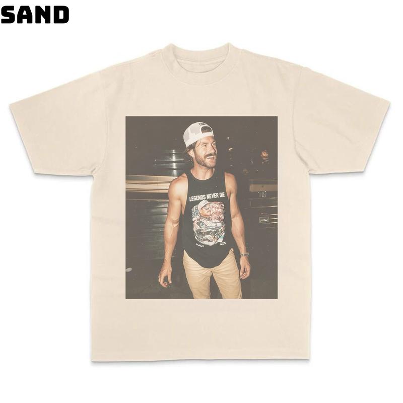 Vintage Riley Green music T-Shirt, Country Western Tee, Country Music Shortsleeve Crewneck Graphic T-Shirt