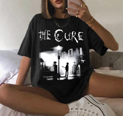 The Cure Boy Don't Cry Shirt, The Cure Guitar 90s Alt Indie Rock Merch, The Cure Band T-shirt Crewneck