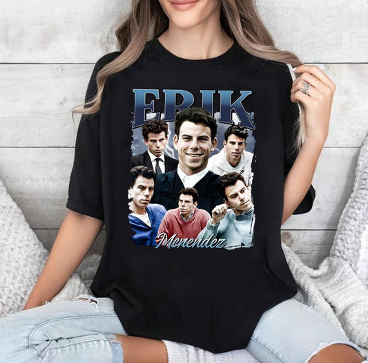 Erik Menendez Graphic Shirt, Lyle and Erik Menendez Shirt, Erik Vintage Shirt, Menendez Brothers Sweatshirt Unisex