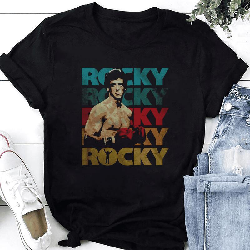 Rocky Logos T-Shirt, Rocky Balboa Shirt, Rocky Balboa Shirt Fan Gifts, Rocky Movie Shirt, Rocky Balboa Vintage Shirt, Boxing Shirt, Shirt For Men, Wom