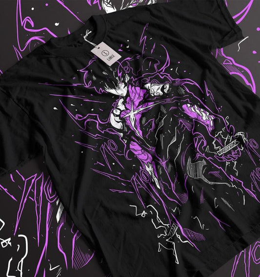 Solo Leveling Anime T-Shirt Anime Manga Unisex Tshirt T-Shirt Tee ALL SIZES Menswear Top