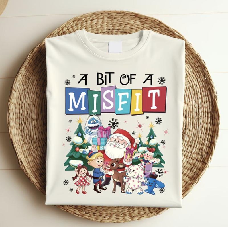 Rudolph The Red Nosed Reindeer Christmas ShirtSweatshirtHoodie, Retro Crewneck, Gift For Xmas, Cotton, Womenswear Tops