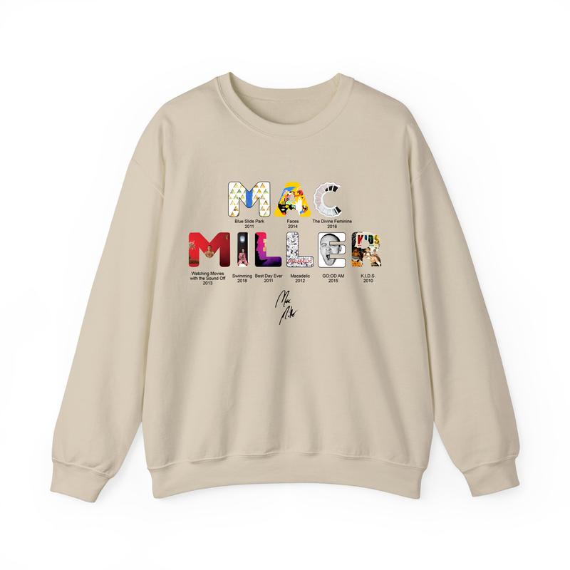Mac Miller Albums Sweatshirt, Mac Miller Forever, I Miss Mac Miller, Gift For Fan