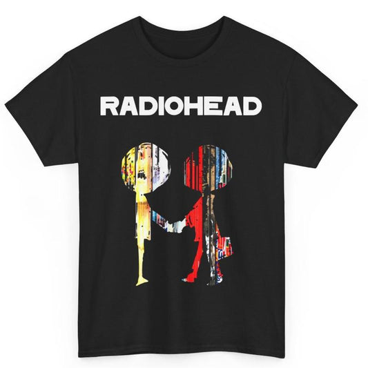 Radiohead T-Shirt, Electronic 90s Emo rock 80s Menswear T-Shirt Cotton Streetwear Tshirt