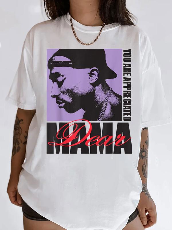 Tupac Dear Mama Shirt, Vintage Tupac Shakur Shirt, 2Pac 90s Shirt, 2Pac Shakur Shirt, Vintage 90s Bootleg Tupac Shirt, 90s Merch, Hip Hop 90s Shirt, H