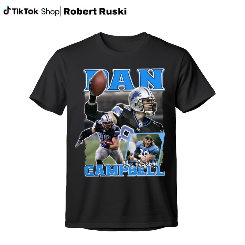 Dan Camp Shirt, Lion s Football Shirt, Gifts For Football Fans