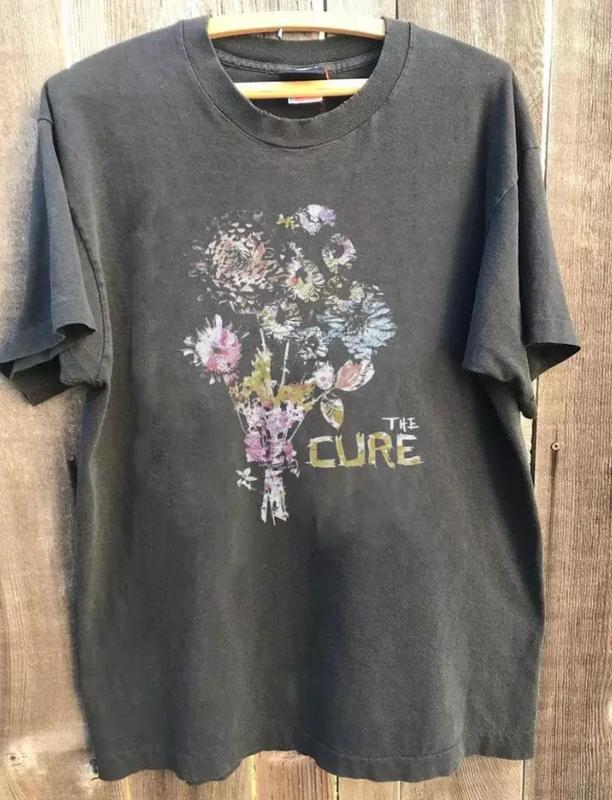 Vintage The Cure Band T-Shirt Unisex All Size Cotton Fabric