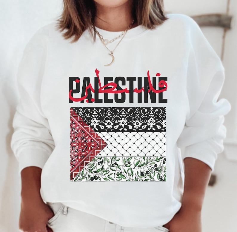 Palestine Sweatshirt, Free Palestine Sweatshirt, For Women