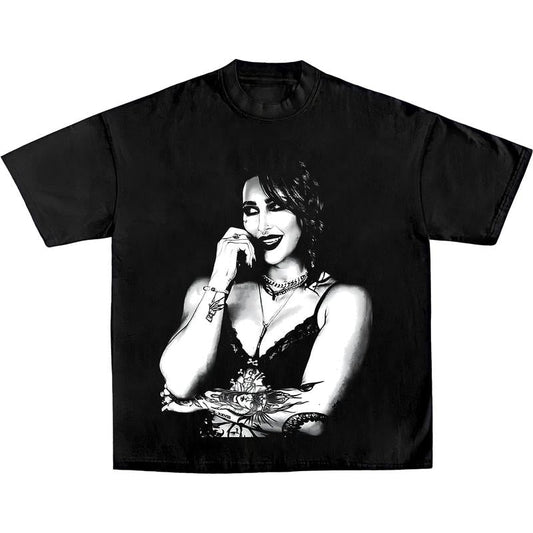 RHEA RIPLEY TEE, Wrestling Tee, WWE Tee, Wrestling Gift, Sports Shirt, Workout T-shirt Streetwear