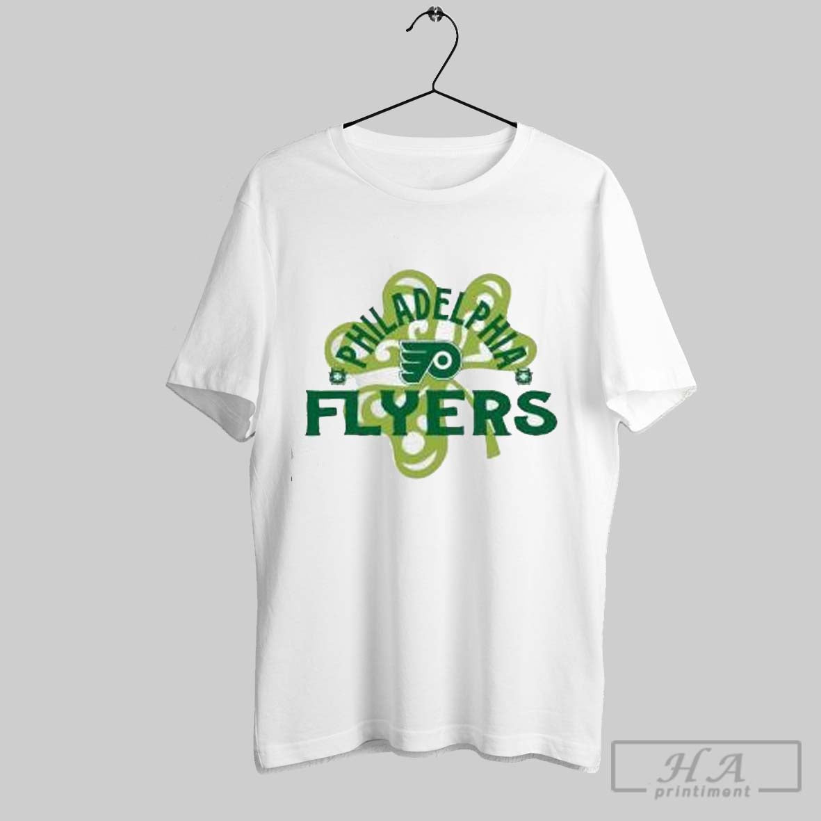 Philadelphia Flyers Levelwear St Patricks Day Richmond Shamrock Shirt