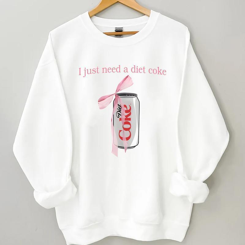 Diet Coke Sweatshirt, Diet Coke humor Sweatshirt, Til Death Humor, Diet Coke Crewneck Sweatshirt, Trendy Shirt
