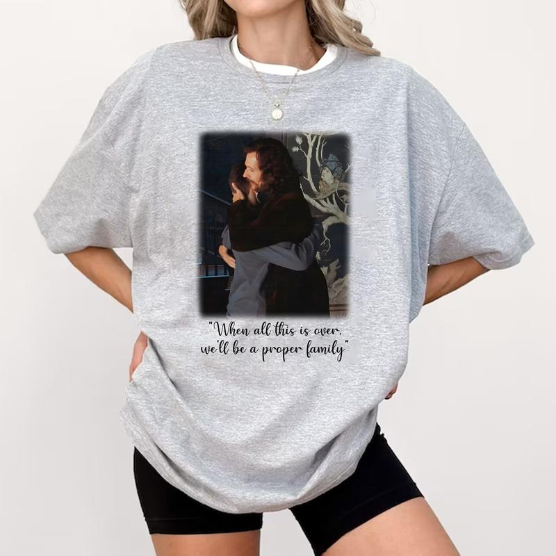 HP Father's Day Black Siriux and His God Son Sweatshirt Hoodie Shirt Cotton Fit, T-Shirt Father's Day Gift