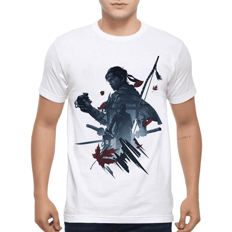 Ghost Of Tsushima Jin Sakai T-Shirt, Men's Women's All Sizes _539 , Short Sleeve Shirt For Men And Women, Shirt For Men And Women