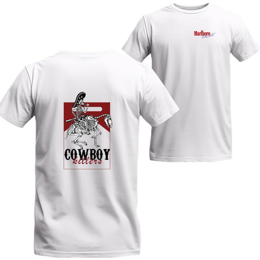 Vintage Marlboro Cowboy Wild West Shirt Country Musical, Marlboro Short Sleeve Tee, Unisex Shirt, Menswear Top