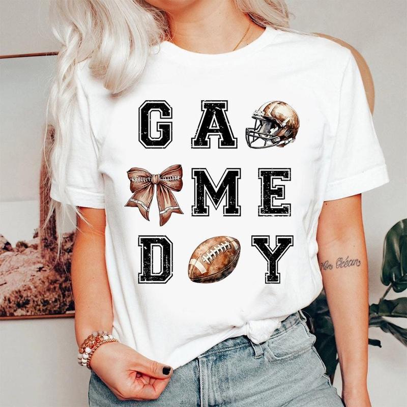 Coquette Football TShirt, Football Bow Tee, Fall Football Sweater, Football Season, Football Mom Sweatshirt, Game Day, Fcoquette football