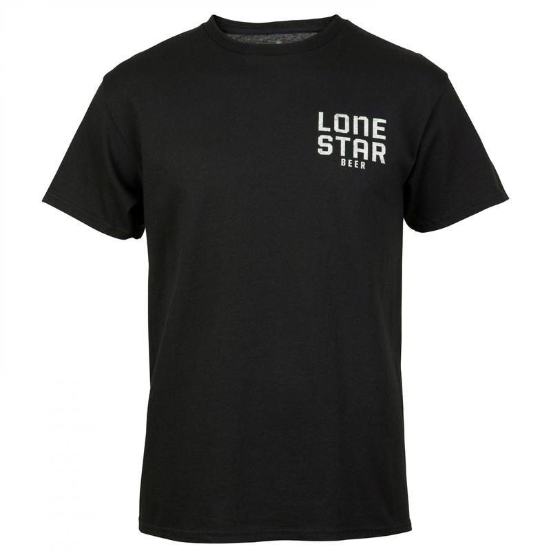 Lone Star Beer Texas Tunes T-shirt - 2 Side - All-weather Gear - All-gender Fits - From Small To Extra Large - Variety In Colors - Styles For Every Oc
