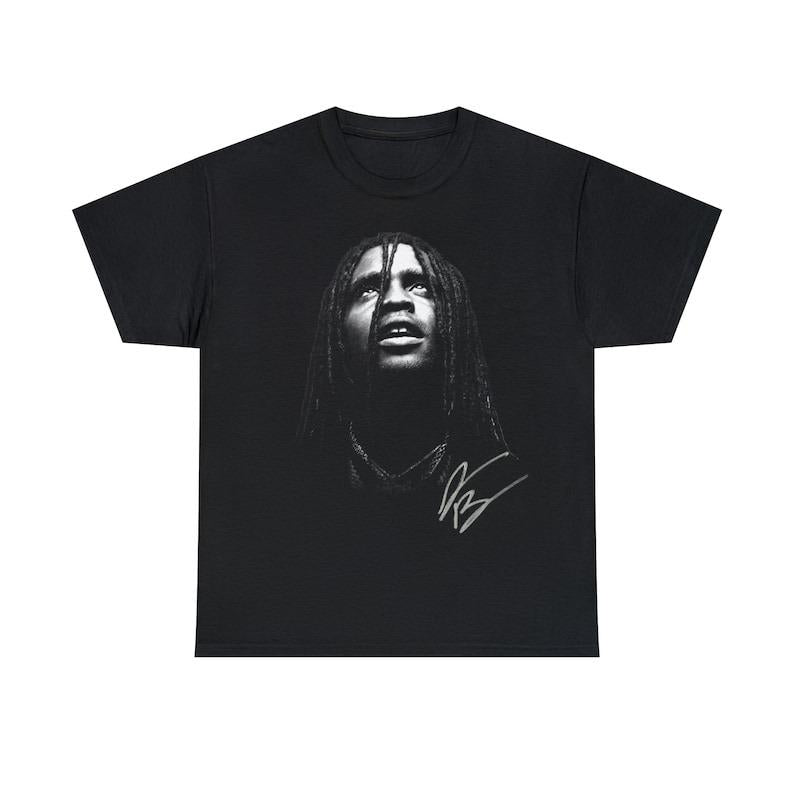 CHIEF KEEF T-SHIRT, Homage Vintage Rap Tee Hip Hop Style, Chief Keef Merch Signature T-Shirt