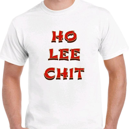 shirt meme funny Ho, Lee, Chit T- Menswear Top Cotton Tshirt tiktok shop