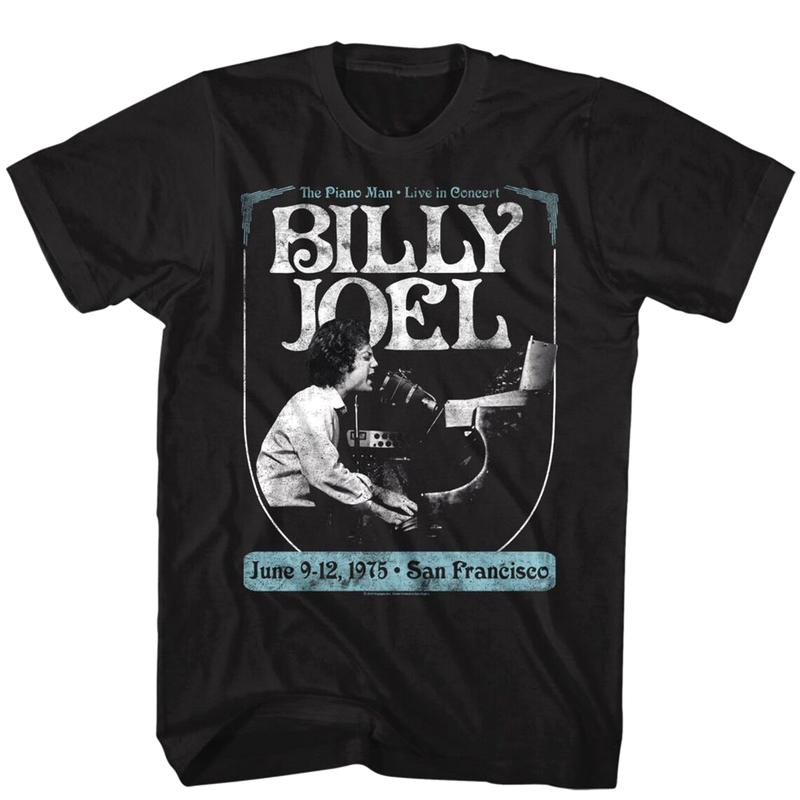 Billy Joel Piano Man Live In Concert Music Shirt, T-Shirt For Men, Women