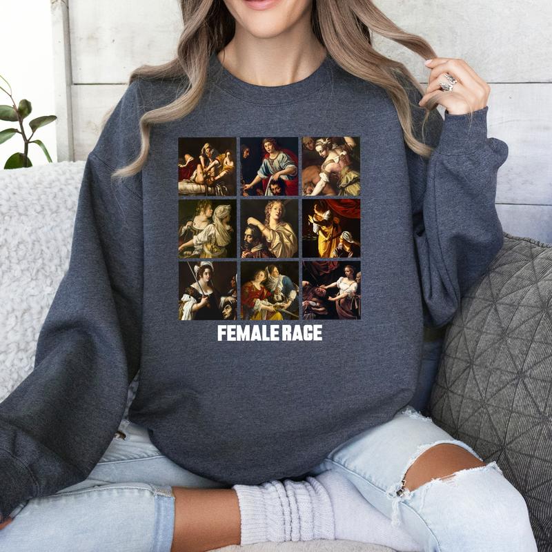 Female Rage Painting Collection Shirts