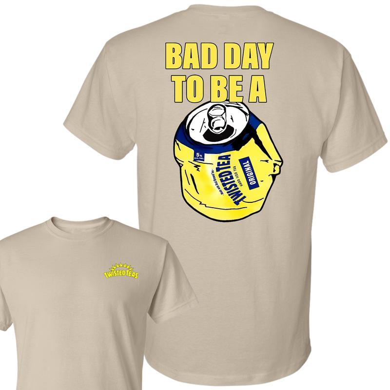 Bad Day to Be a Twisted Tea 2 Sides T-Shirt, Summer T-Shirt, Unisex T-Shirt, For Men, For Women Menswear Top