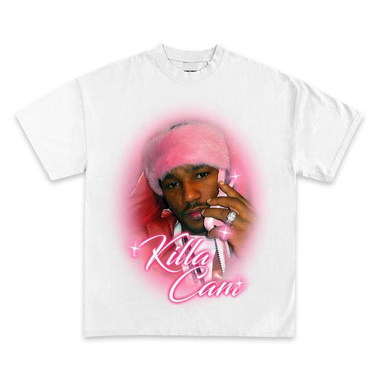 KILLA CAM'RON JUMBO GRAPHIC T-SHIRT - STREETWEAR Casual Short Sleeves Tee