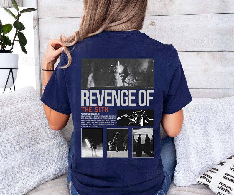 Anakin Sith Shirt Printed On Back Only