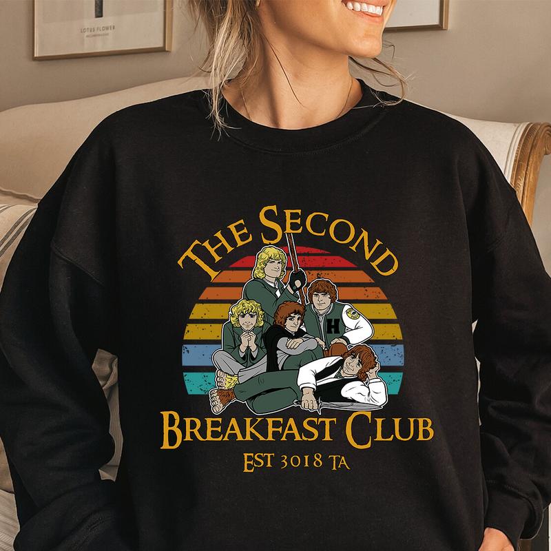 LOTR 2nd Breakfasst Clubbb T shirt Hoodie Sweatshirt